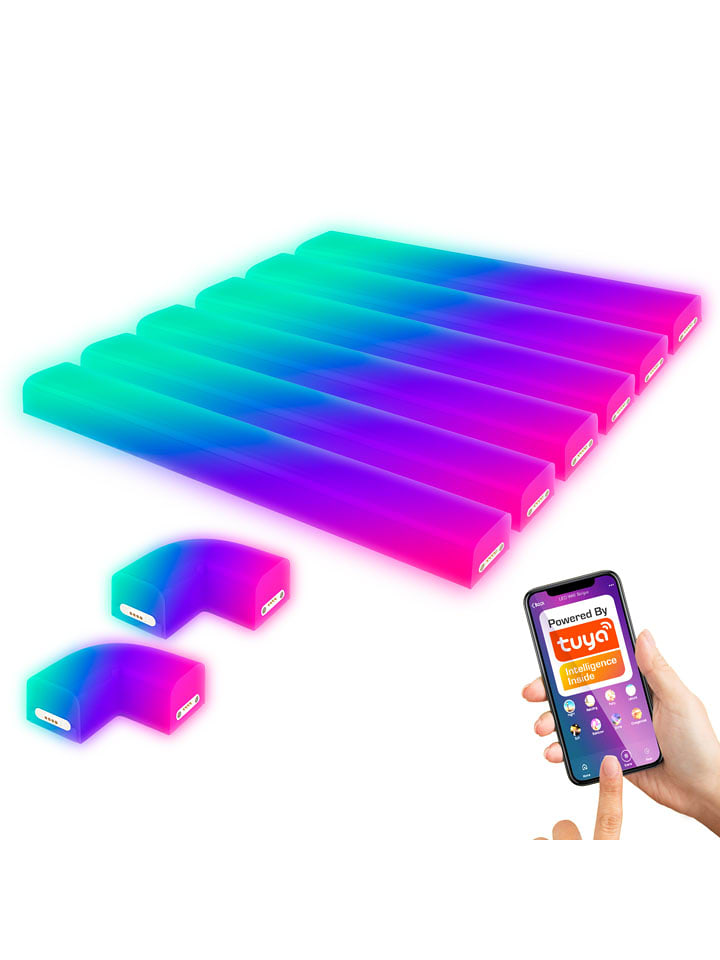 Briloner Lampa ścienna RGB-LED w różnych kolorach - KEE F (A do G) rozmiar: onesize