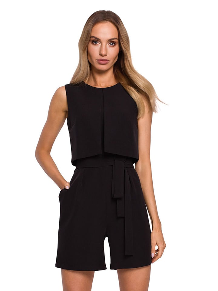 made of emotion Kombinezon w kolorze czarnym rozmiar: S