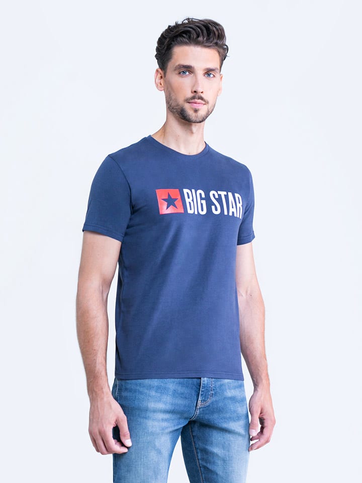 BIG STAR Koszulka w kolorze granatowym rozmiar: XL