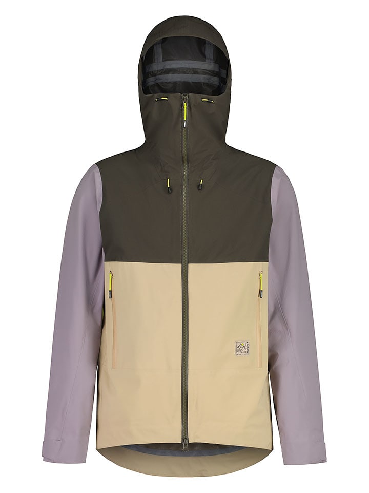 Maloja Kurtka funkcyjna "CollerinM." w kolorze beżowo-fioletowo-oliwkowym rozmiar: S