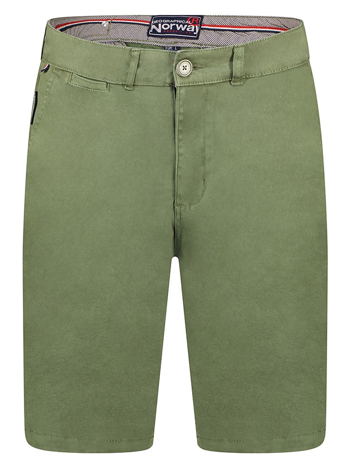 Geographical Norway Bermudy w kolorze khaki rozmiar: XXL