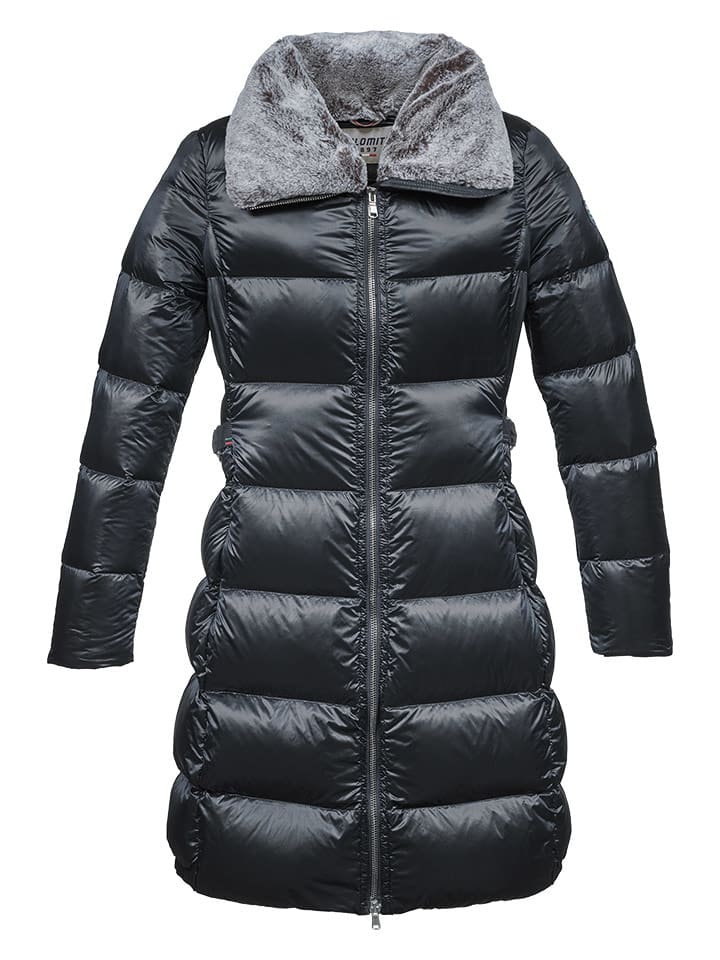 DOLOMITE Parka funkcyjna w kolorze czarno-szarym rozmiar: L