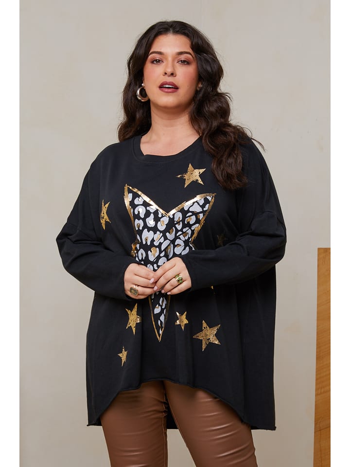 Curvy Lady Koszulka w kolorze czarnym rozmiar: 40/42