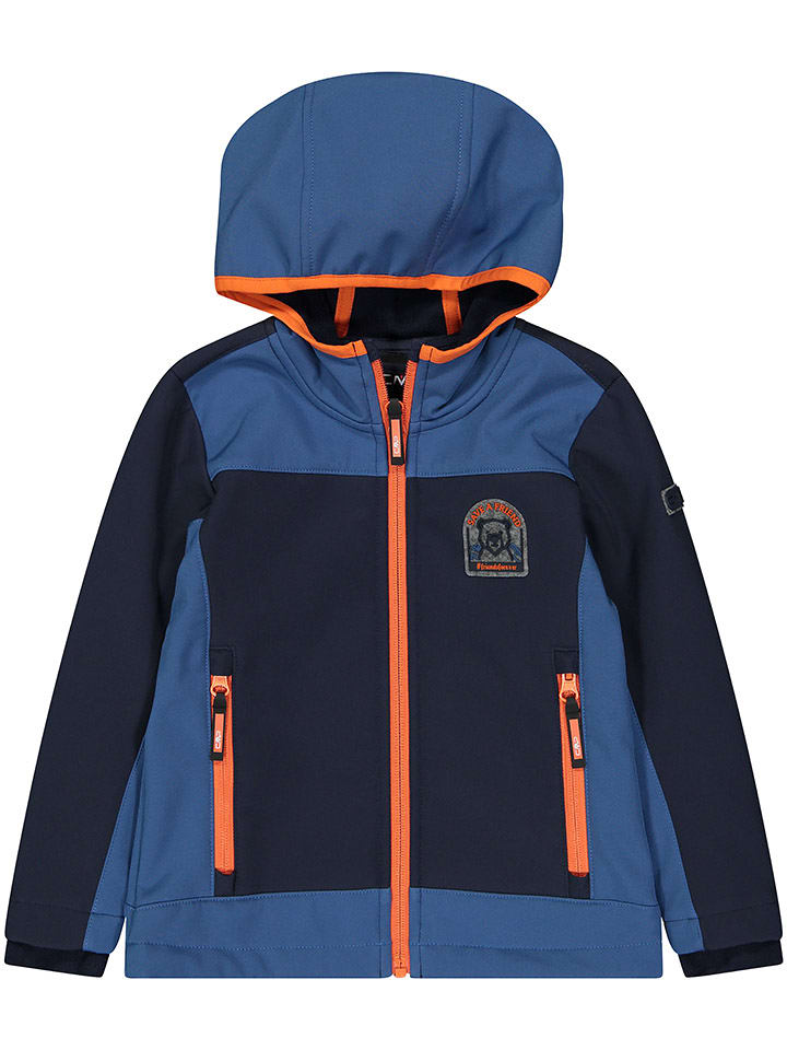 CMP Kurtka softshellowa w kolorze granatowo-czarnym rozmiar: 98