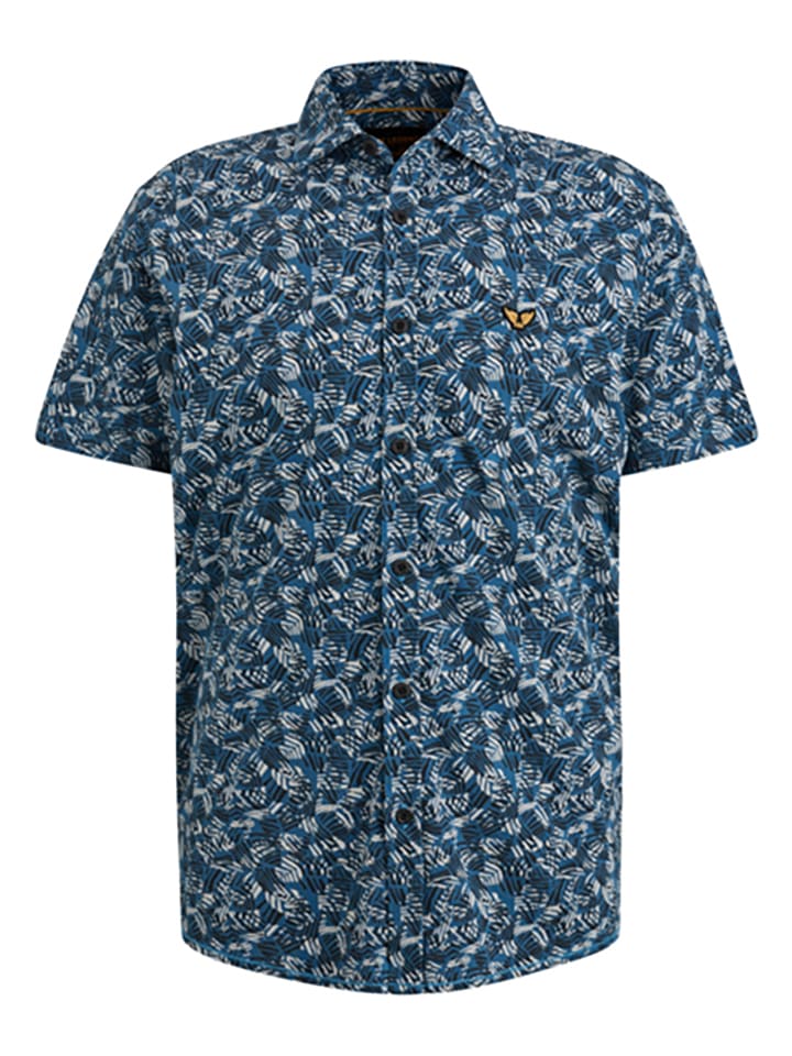 PME Legend Koszula - Regular fit - w kolorze niebieskim rozmiar: L