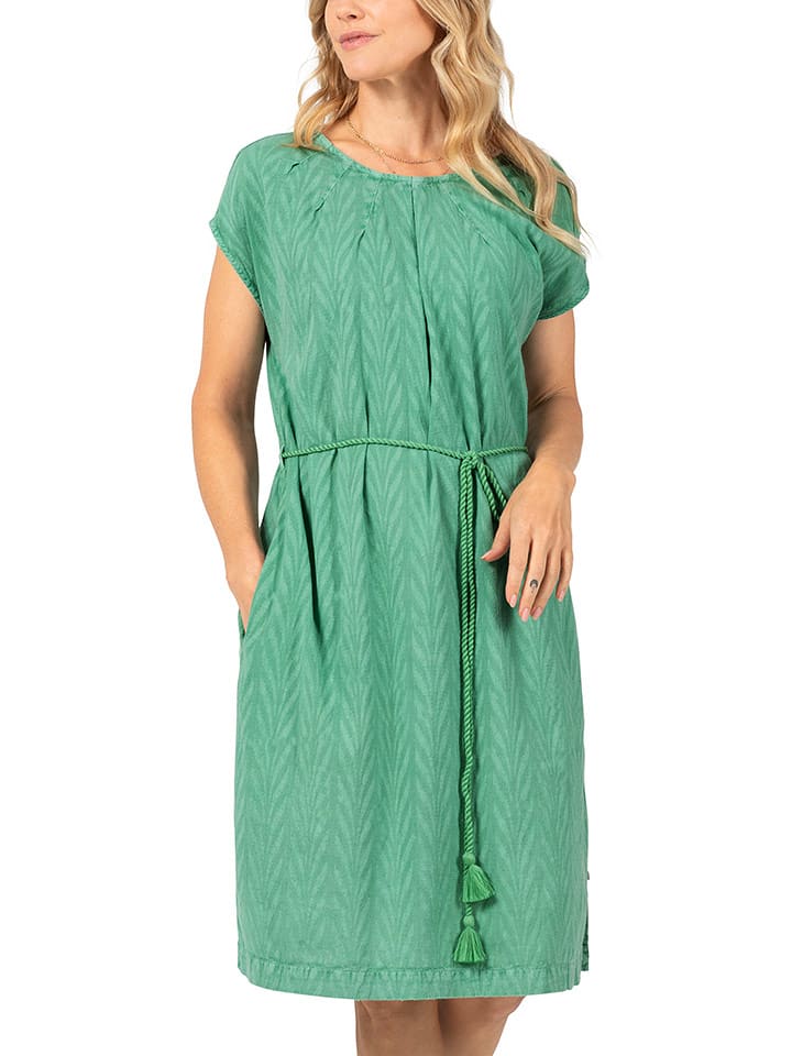 Timezone Sukienka w kolorze zielonym rozmiar: S