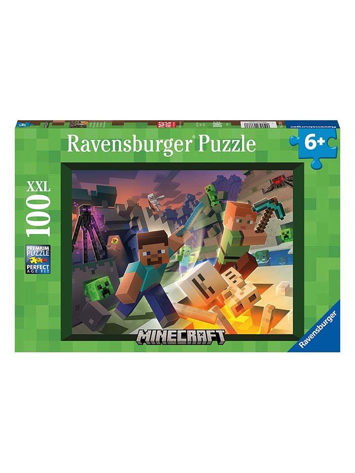 Ravensburger 100-częściowe puzzle "Monster Minecraft" - 6+ rozmiar: onesize
