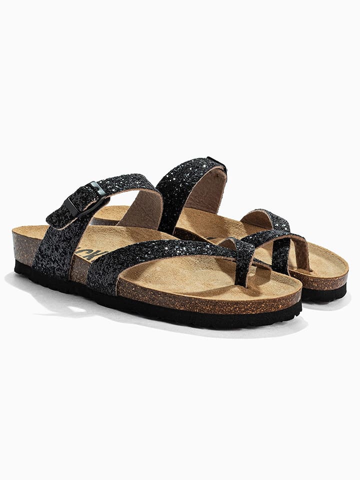 BACKSUN Japonki "Barcelone" w kolorze czarnym rozmiar: 38