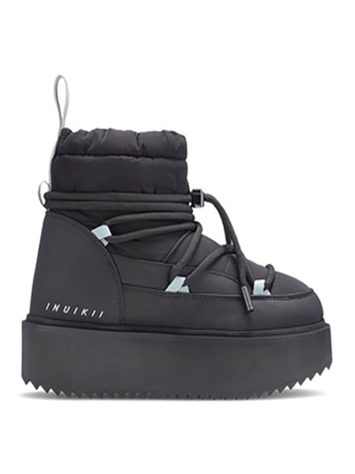 INUIKII Botki zimowe "Technical Platform" w kolorze czarnym rozmiar: 39