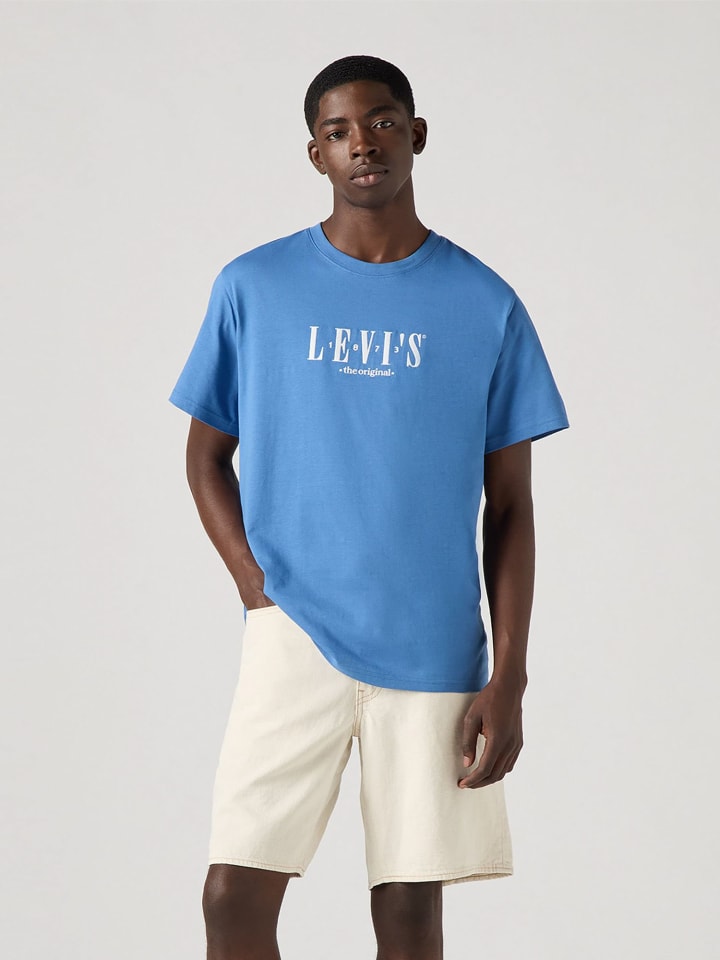 Levi's Koszulka w kolorze niebieskim rozmiar: L