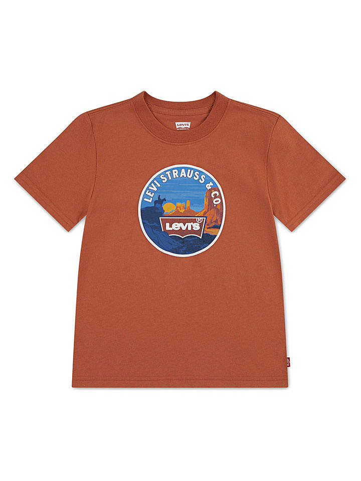 Levi's Kids Koszulka w kolorze pomarańczowym rozmiar: 128