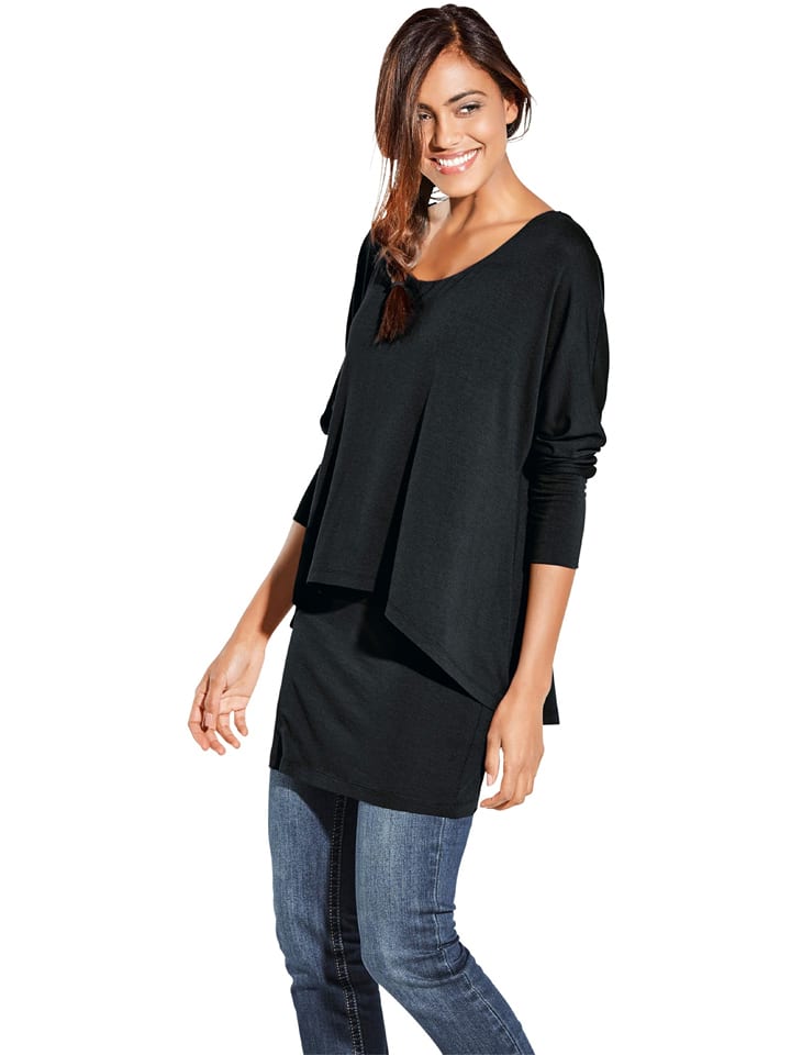 Heine Koszulka w kolorze czarnym rozmiar: 34