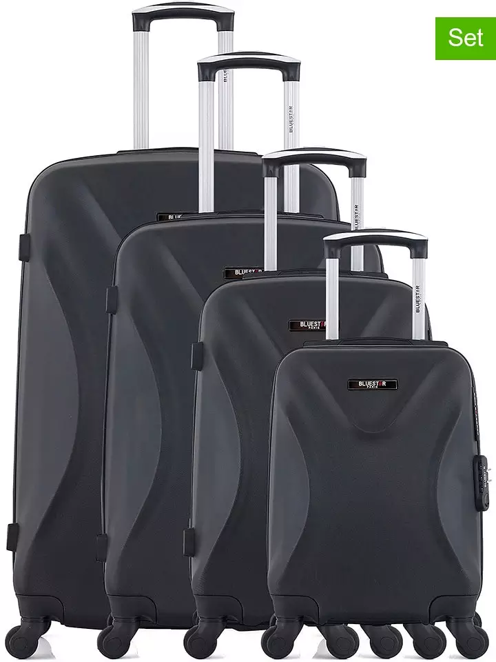 BlueStar 4-częściowy zestaw "Garibaldi" w kolorze czarnym rozmiar: onesize