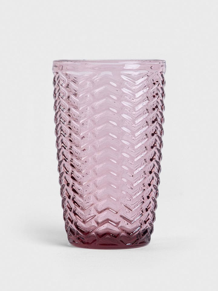 Homla Szklanka "Lunnis" w kolorze fioletowym - 350 ml rozmiar: onesize