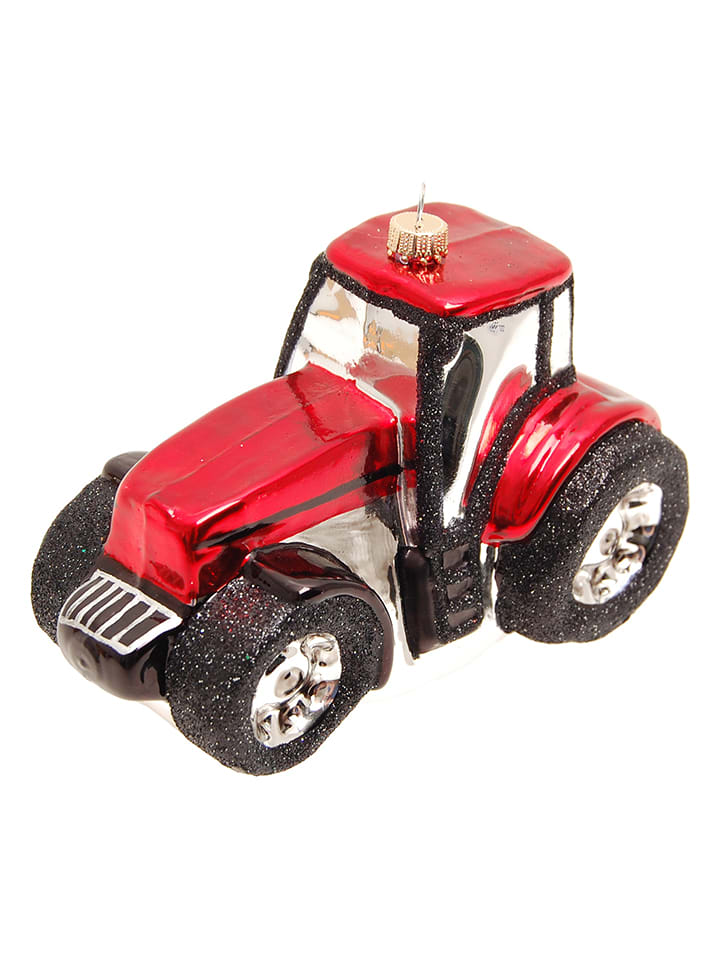 Krebs Glas Lauscha Ozdoba choinkowa w kolorze czerwonym - dł. 15 cm rozmiar: onesize