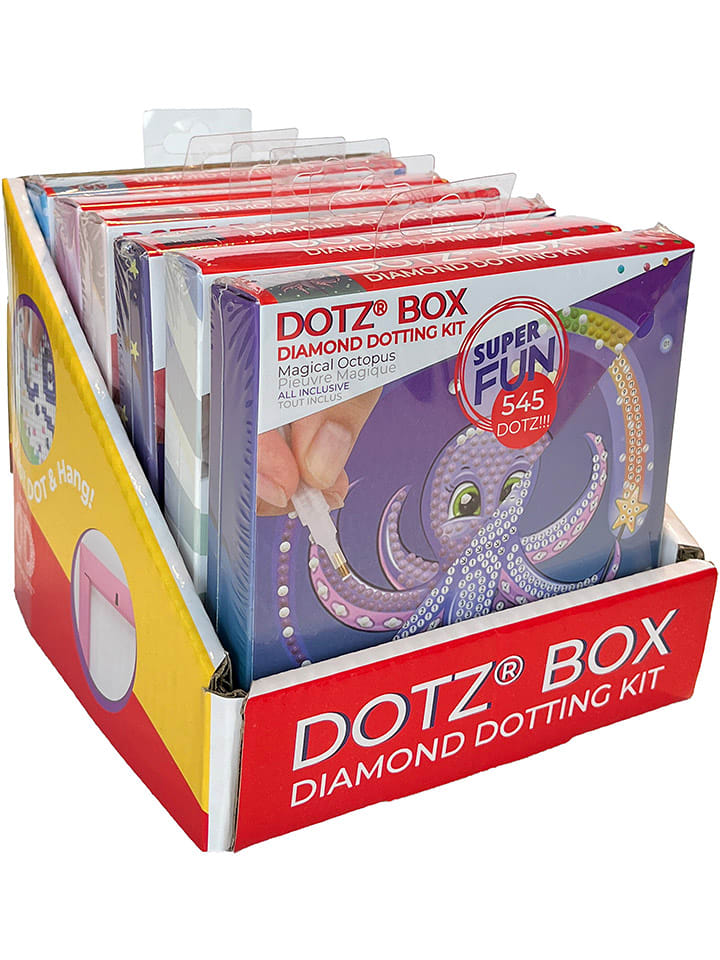 DIAMOND DOTZ Zestaw do majsterkowania "Display Dotzies" - 6+ (produkt niespodzianka) rozmiar: onesize