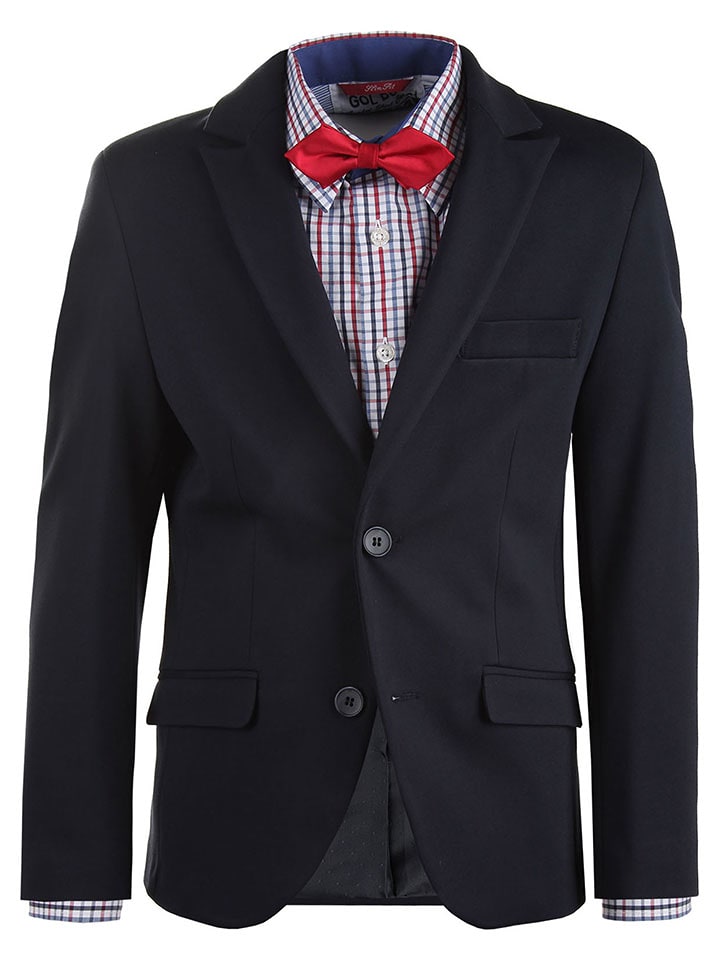 G.O.L.® FINEST COLLECTION Blezer - Slim fit - w kolorze granatowym rozmiar: 188