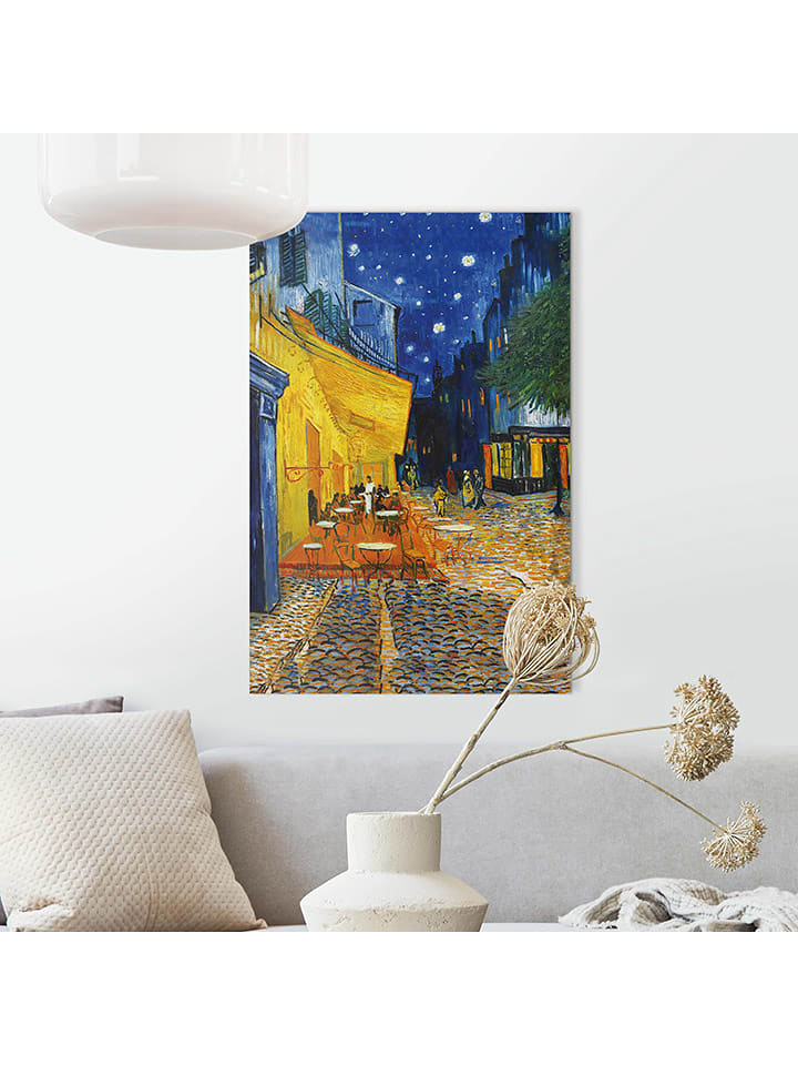 Orangewallz Druk artystyczny "Van Gogh - café de nuit" rozmiar: 60x90 cm