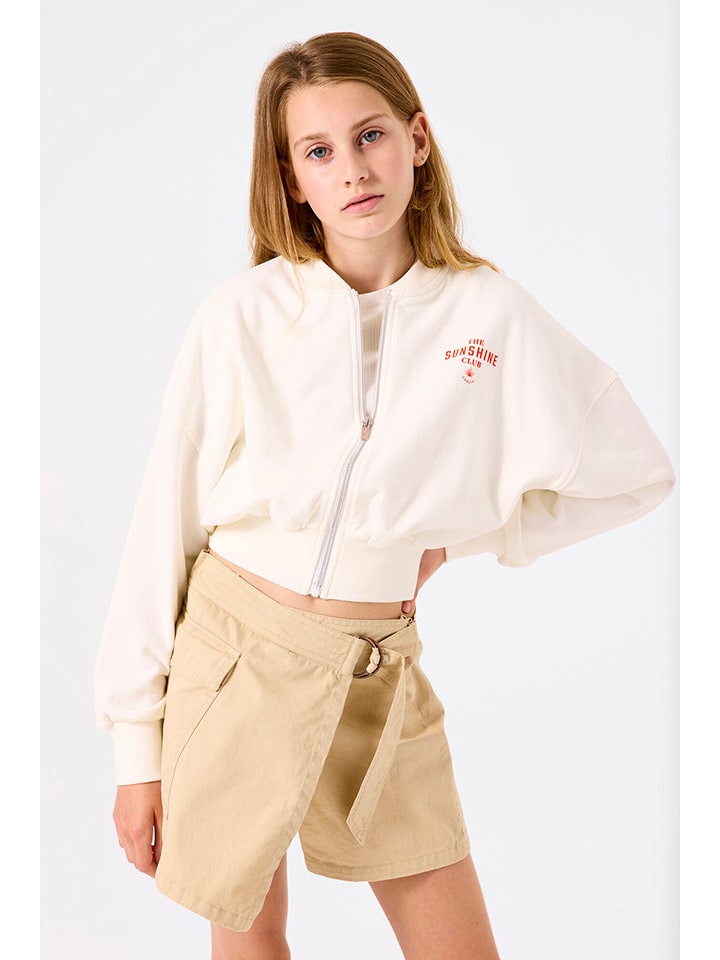 Garcia Bluza w kolorze kremowym rozmiar: 140/146