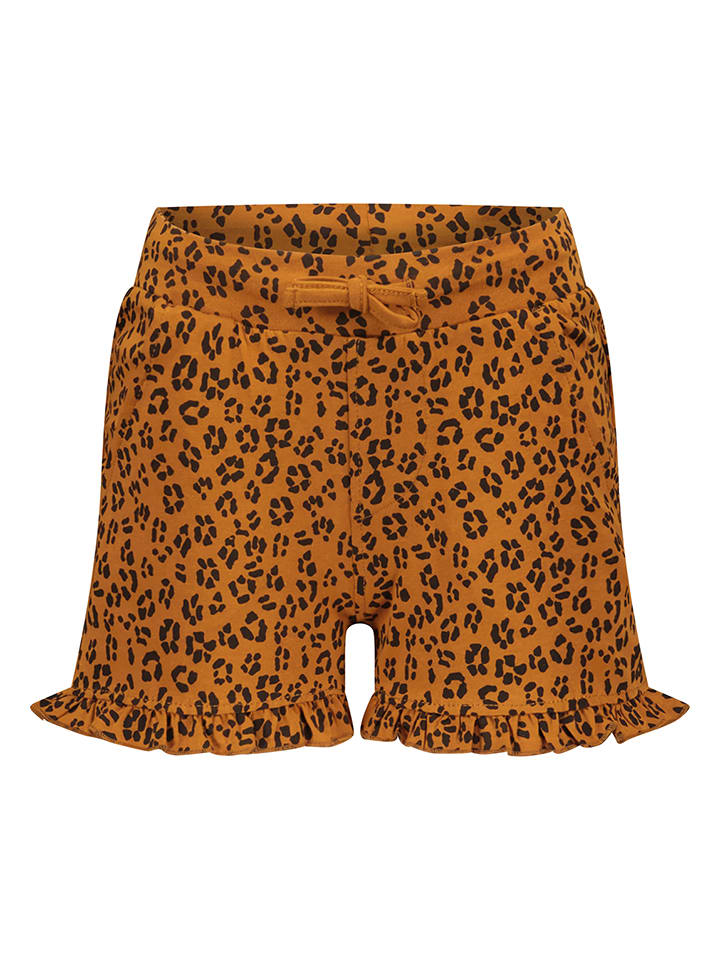 Moodstreet Szorty w kolorze jasnobrązowym rozmiar: 134/140