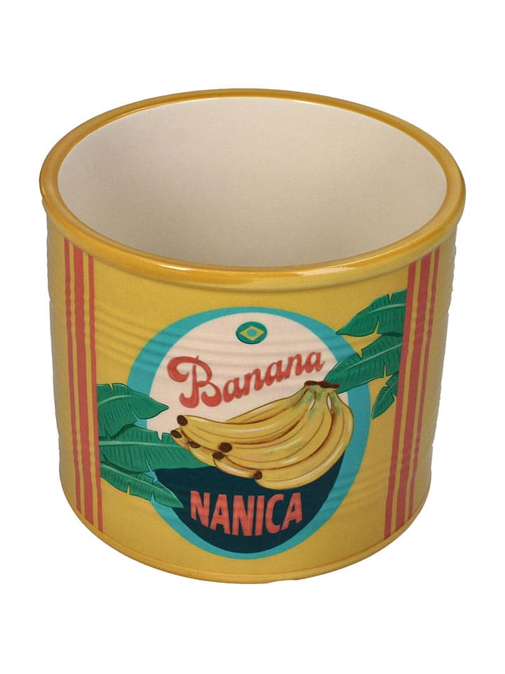 Kersten Doniczka "Banana" w kolorze żółtym - wys. 11,8 x Ø 13,8 cm rozmiar: onesize