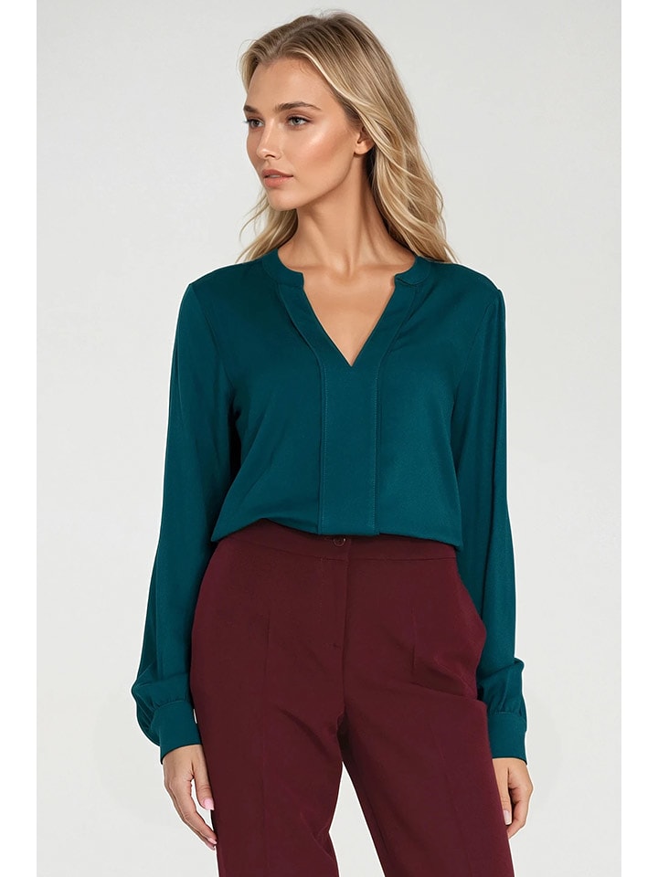 Nife Bluzka w kolorze niebieskim rozmiar: 38