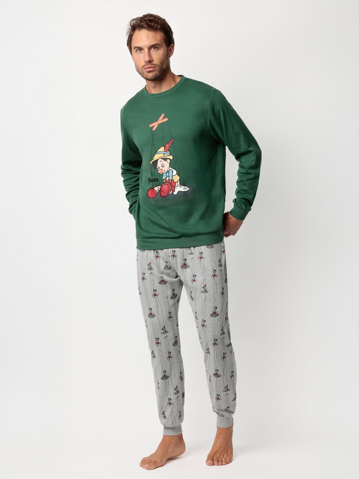 Disney Piżama "Disney" w kolorze zielonym rozmiar: XL