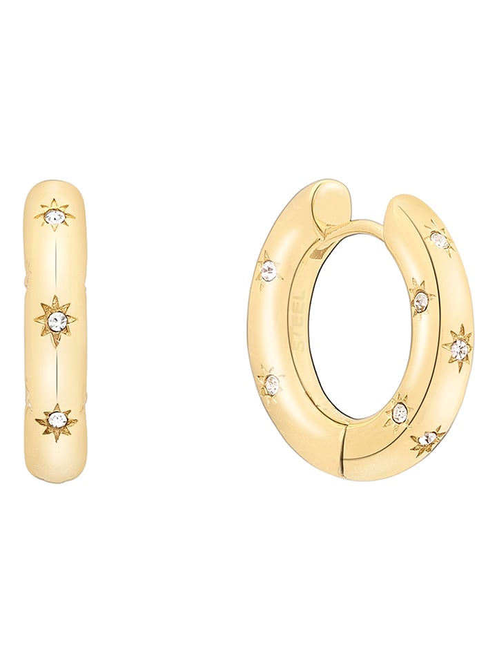 Tamaris Kolczyki-kreole z cyrkoniami rozmiar: onesize