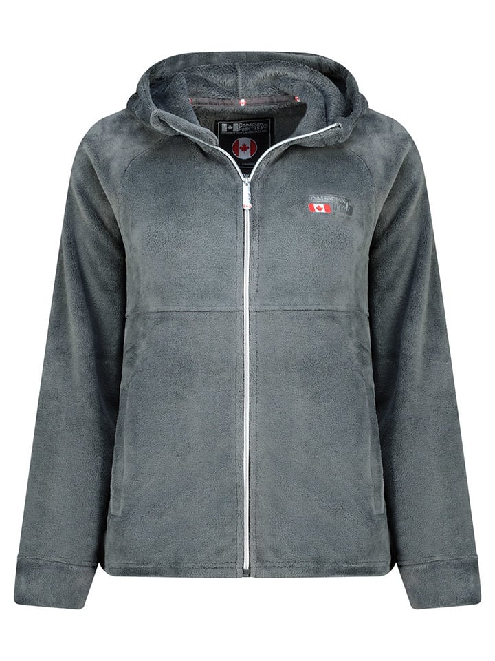 Canadian Peak Kurtka polarowa "Ulotteak" w kolorze antracytowym rozmiar: XL