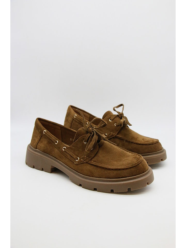 Bellucci Mokasyny w kolorze brązowym rozmiar: 39