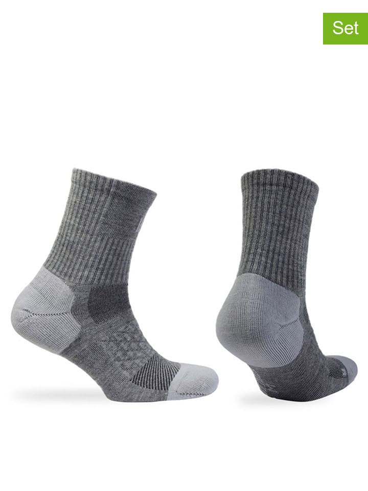 Norfolk Skarpety funkcyjne (3 pary) w kolorze szarym rozmiar: 43-46