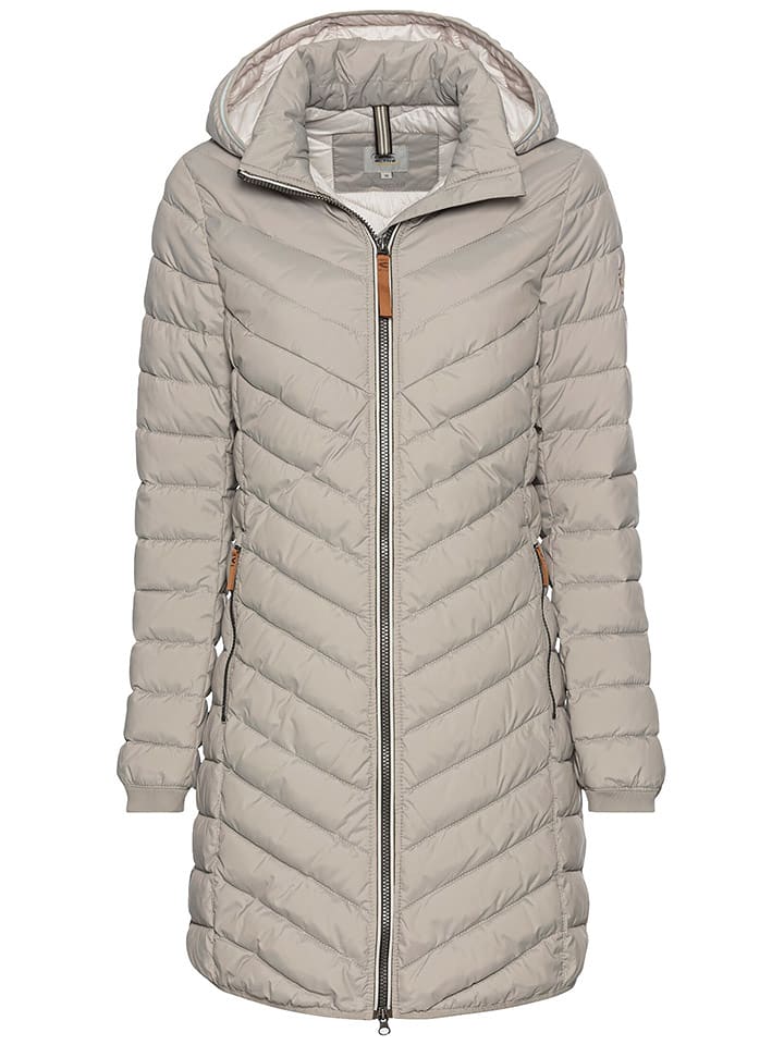 Camel Active Płaszcz zimowy w kolorze jasnoszarym rozmiar: 38