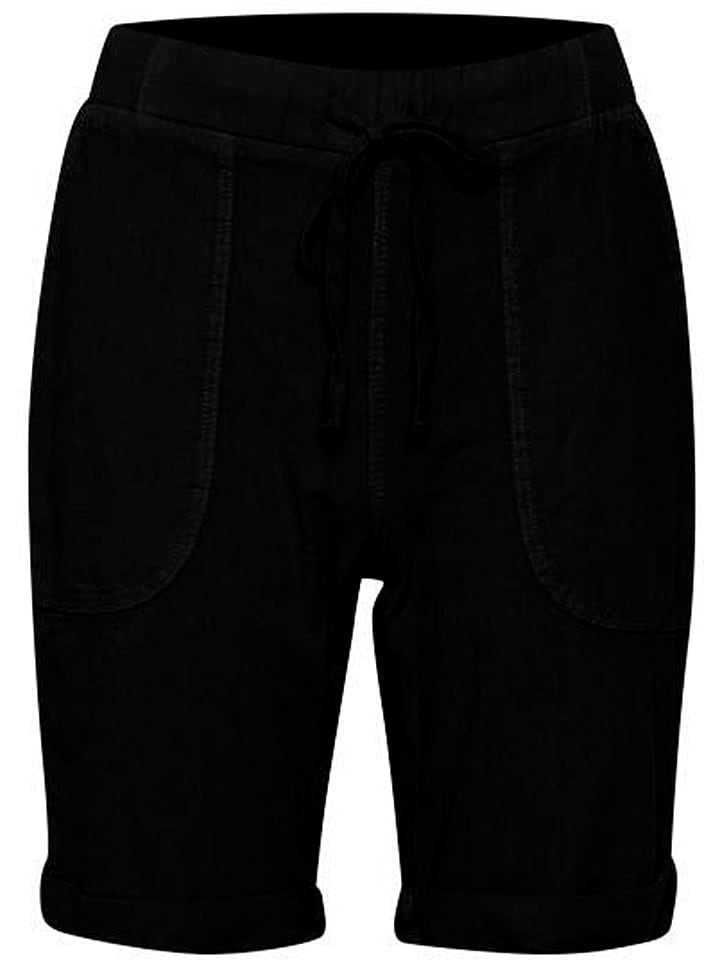 Kaffe Szorty "Naya" w kolorze czarnym rozmiar: 34