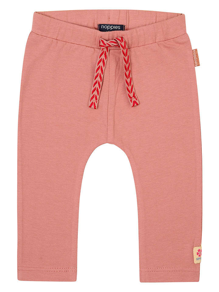 Noppies Spodnie dresowe "Fayence" w kolorze jasnoróżowym rozmiar: 56