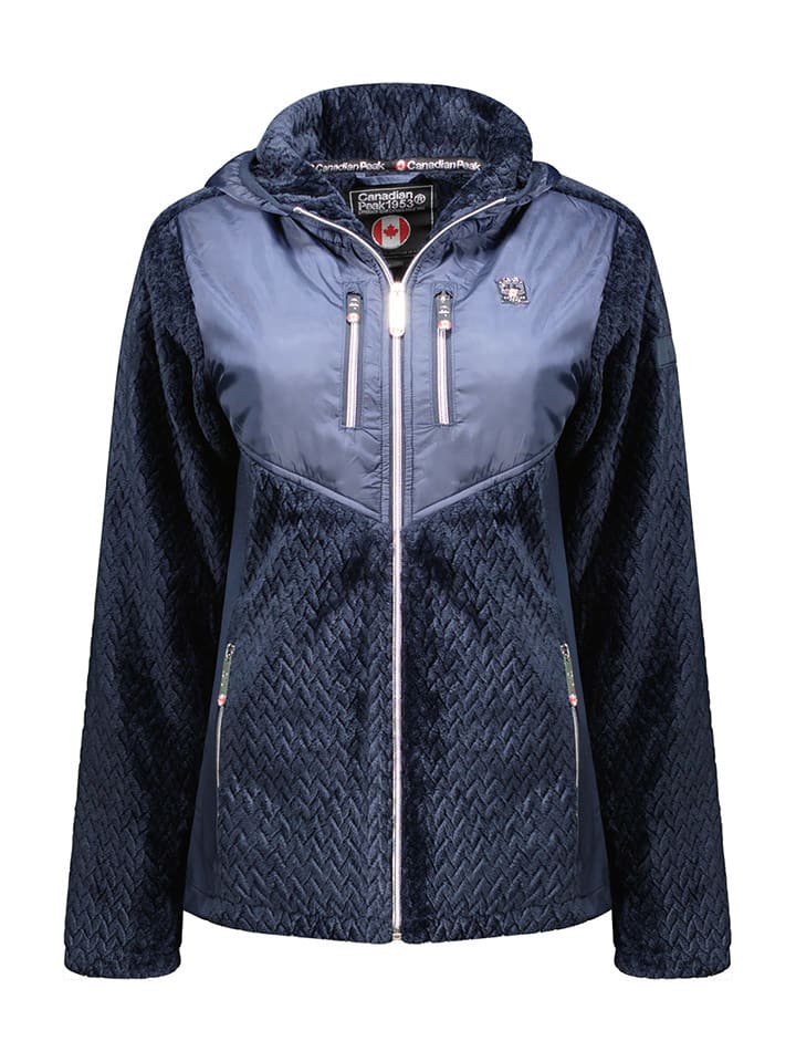 Canadian Peak Kurtka polarowa "Urenaeak" w kolorze granatowym rozmiar: XL