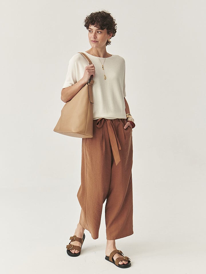 TATUUM Sweter w kolorze kremowym rozmiar: L