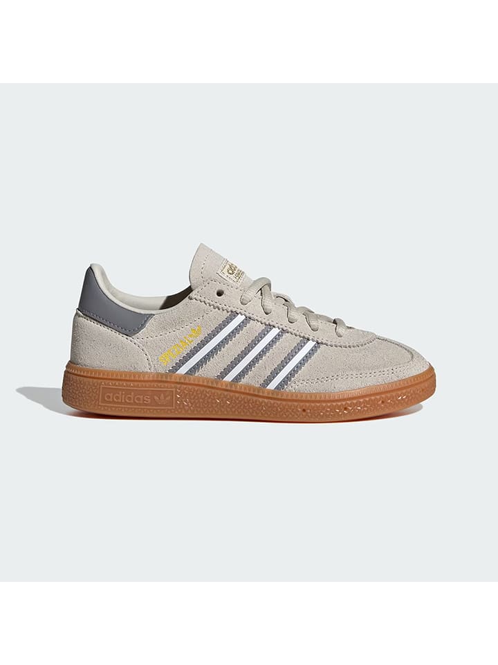 adidas Skórzane sneakersy "Handball Spezial" w kolorze beżowo-szaro-białym rozmiar: 29
