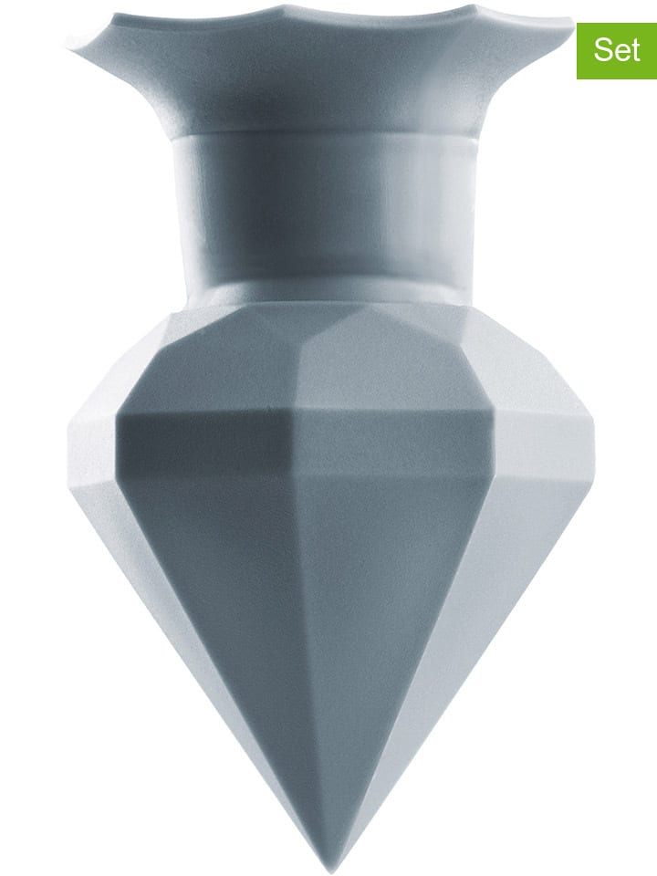 Wenko Odkamieniacze (2 szt.) w kolorze szarym do kranów - wys. 7 x Ø 5 cm rozmiar: onesize