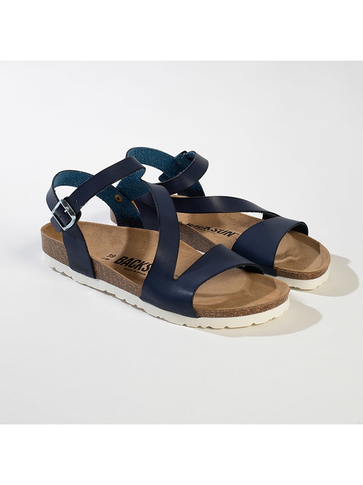 BACKSUN Sandały w kolorze granatowym rozmiar: 42