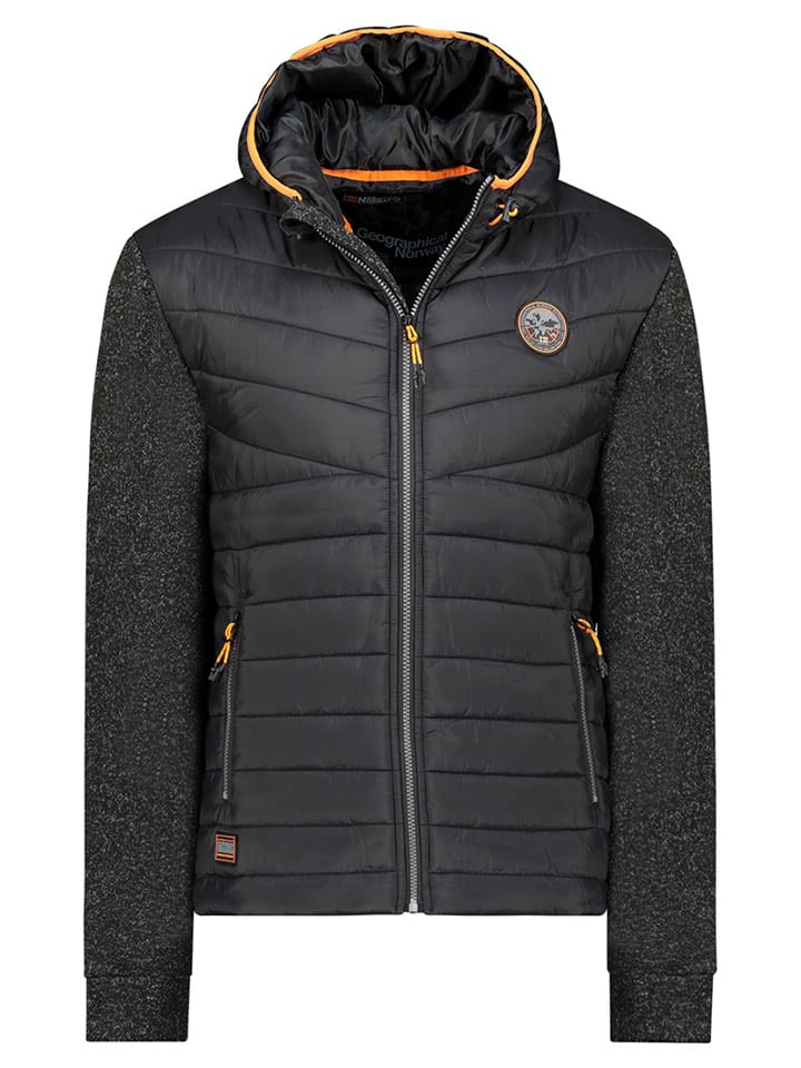 Geographical Norway Kurtka polarowa "Ummos" w kolorze czarnym rozmiar: XL