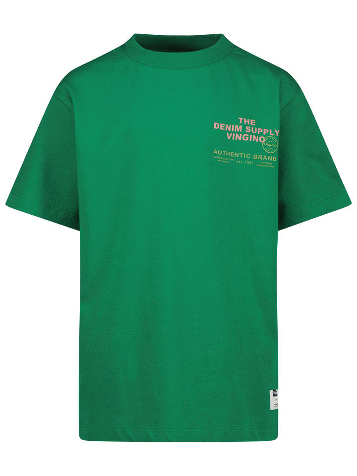 Vingino Koszulka w kolorze zielonym rozmiar: 140