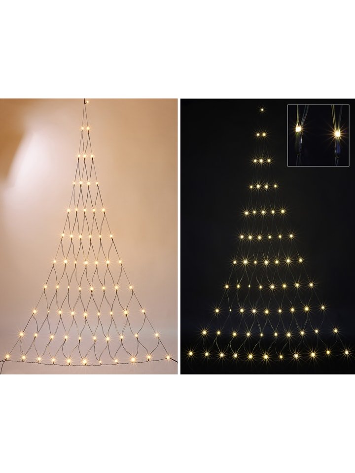 Profiline Siatka świetlna LED w kolorze ciepłej bieli - 175 x 120 cm rozmiar: onesize