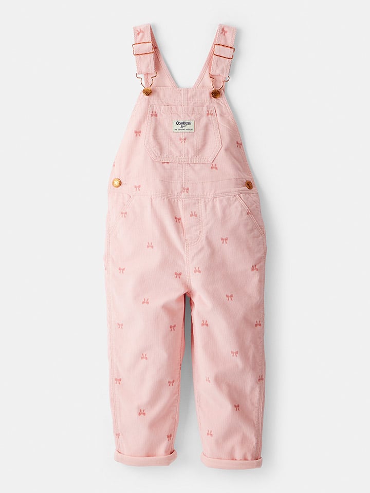 OshKosh Ogrodniczki w kolorze jasnoróżowym rozmiar: 98