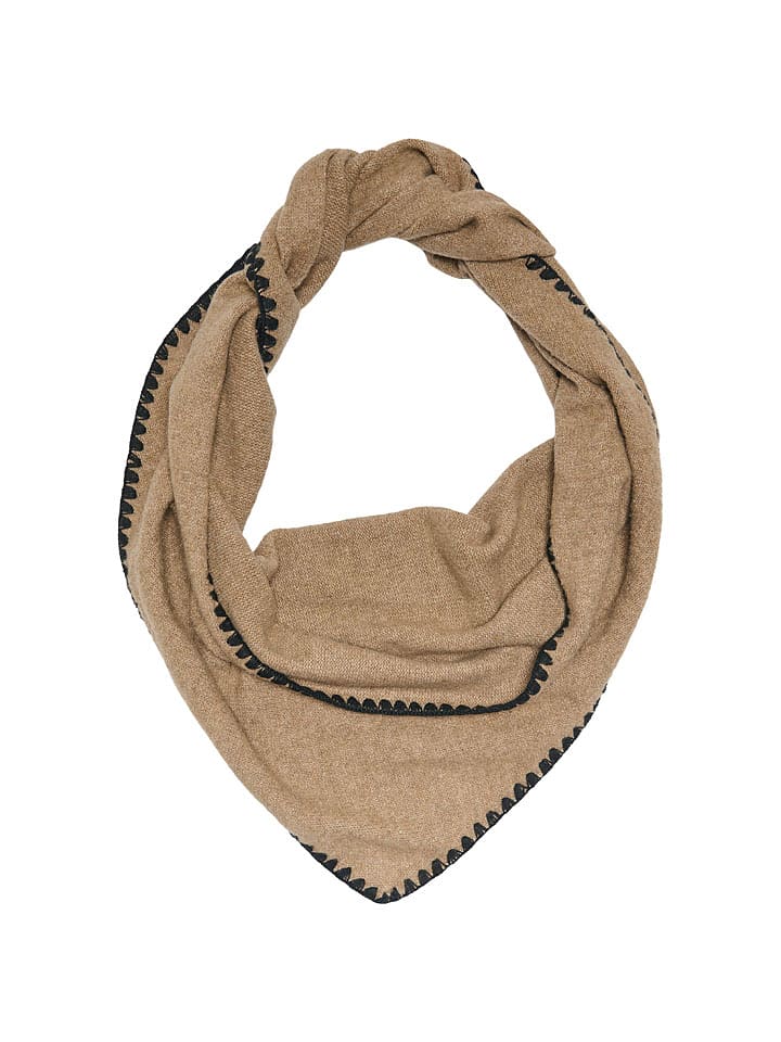 ONLY Chusta trójkątna w kolorze jasnobrązowym rozmiar: onesize