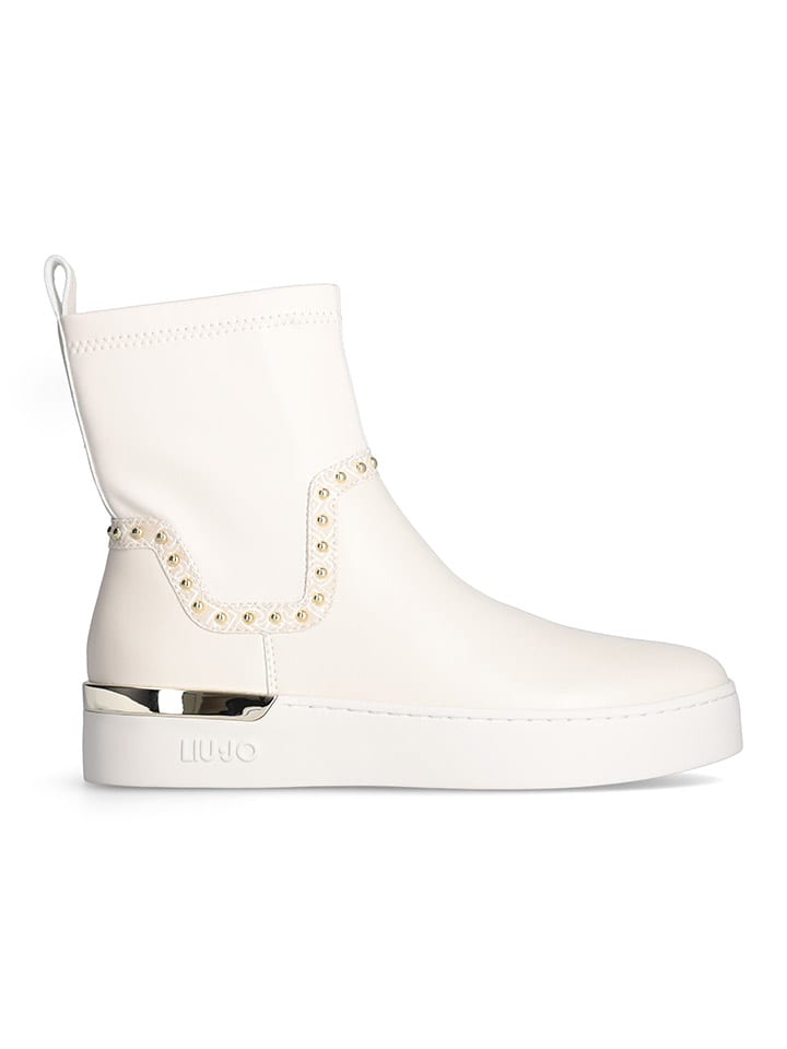 Liu Jo Botki w kolorze białym rozmiar: 39