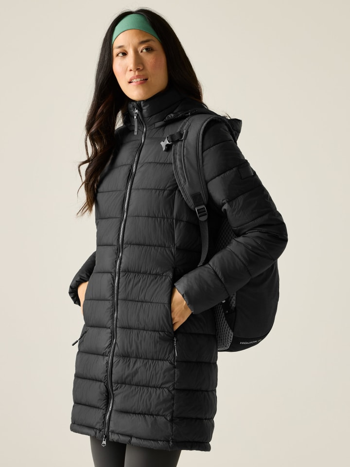 Regatta Płaszcz pikowany "Starler" w kolorze czarnym rozmiar: 36