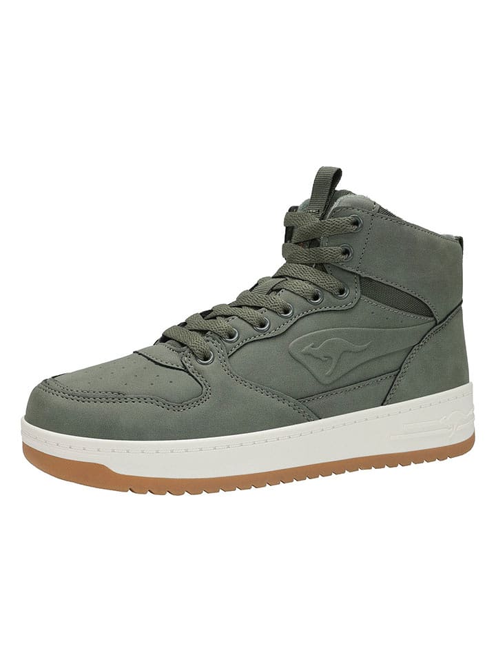 Kangaroos Sneakersy "K-Top Power Mid" w kolorze zielonym rozmiar: 42