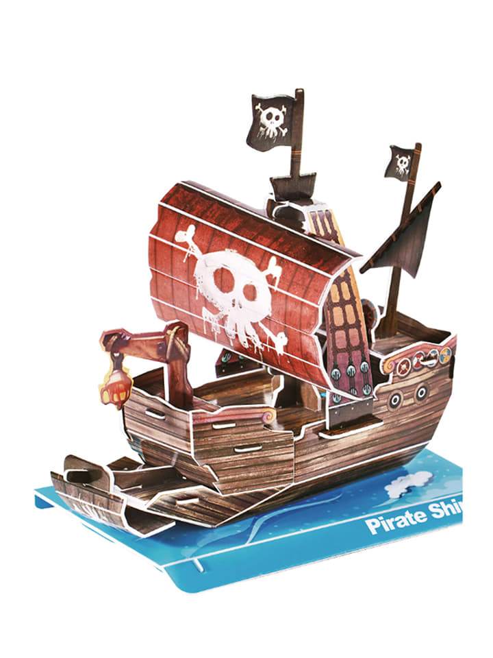MGM 22-częściowe puzzle 3D "Pirate ship" - 5+ rozmiar: onesize