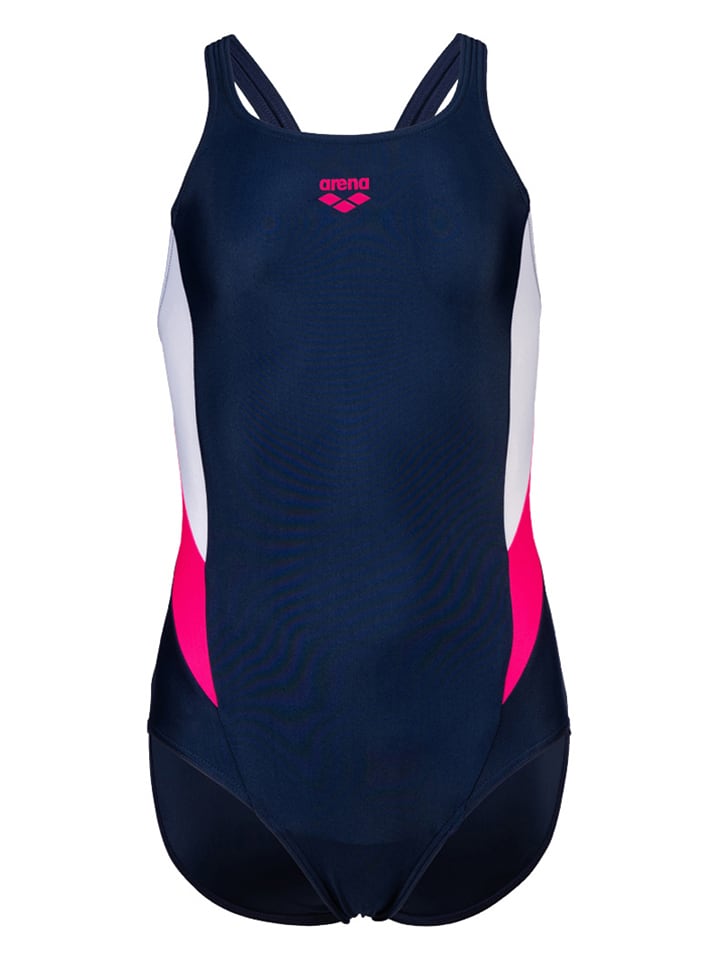 Arena Strój kąpielowy w kolorze granatowym rozmiar: 140