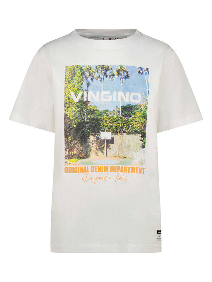 Vingino Koszulka w kolorze białym rozmiar: 176